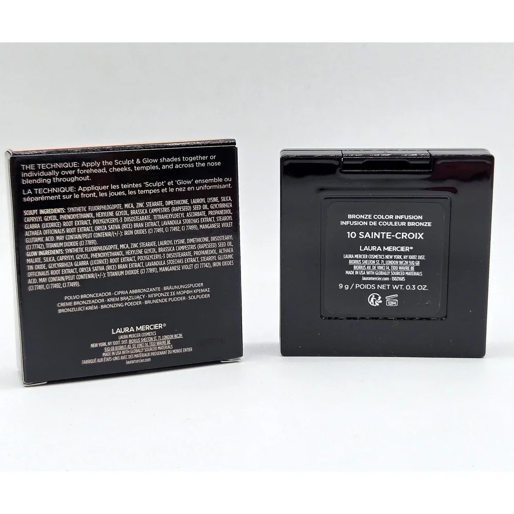 Laura Mercier Color Infusion Dual Bronzer 0.3oz - 10 Sainte-Croix